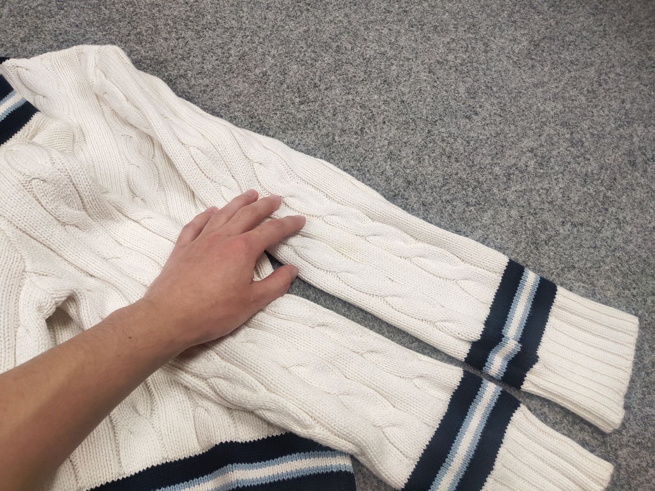 Polo Ralph Lauren Vintage 80's Polo Ralph Lauren Cricket Jumper Tennis Sweater Size US XL / EU 56 / 4 - 11 Thumbnail