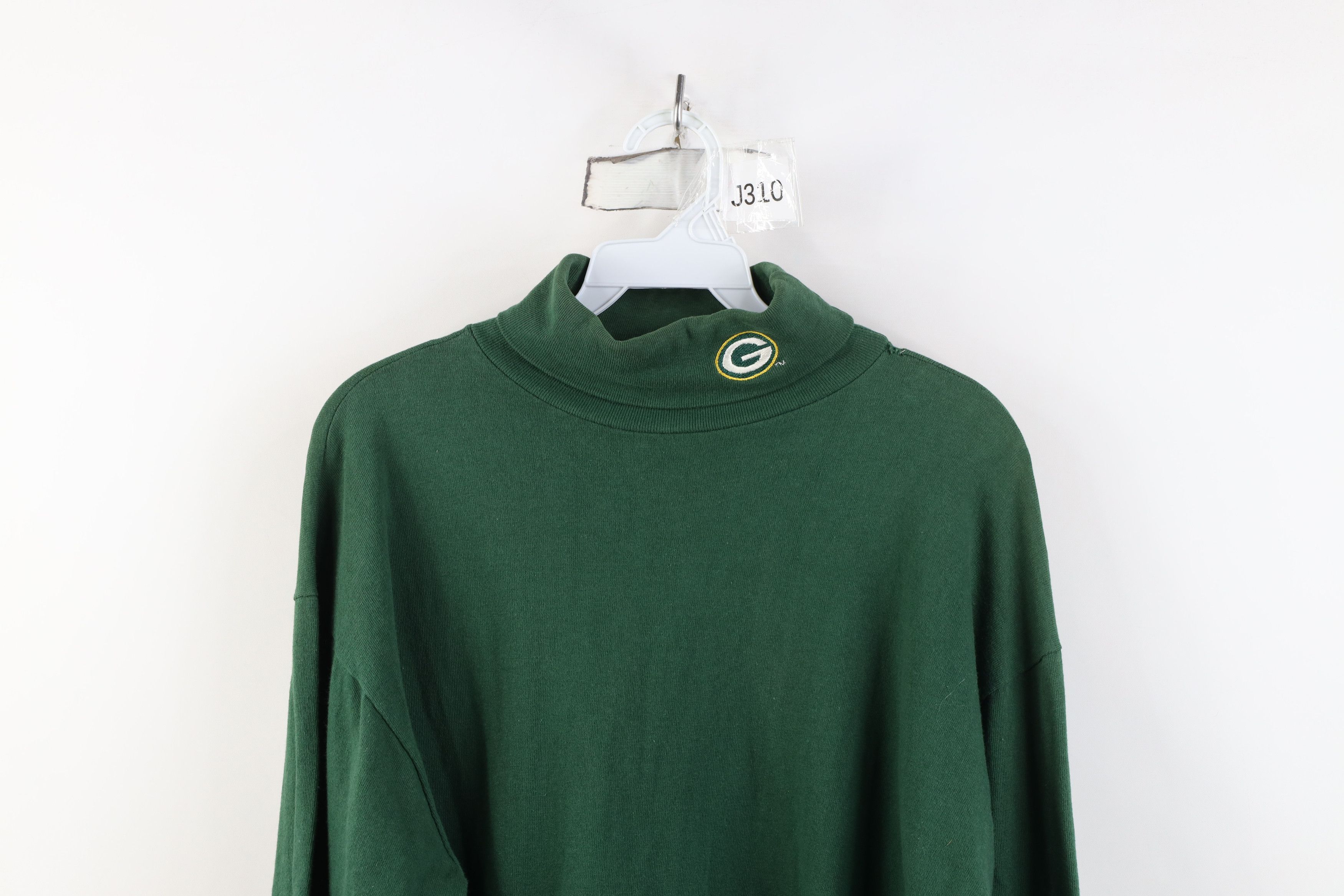 Vintage Vintage 90s Packers Football Turtleneck T-Shirt USA Size US L / EU 52-54 / 3 - 2 Thumbnail