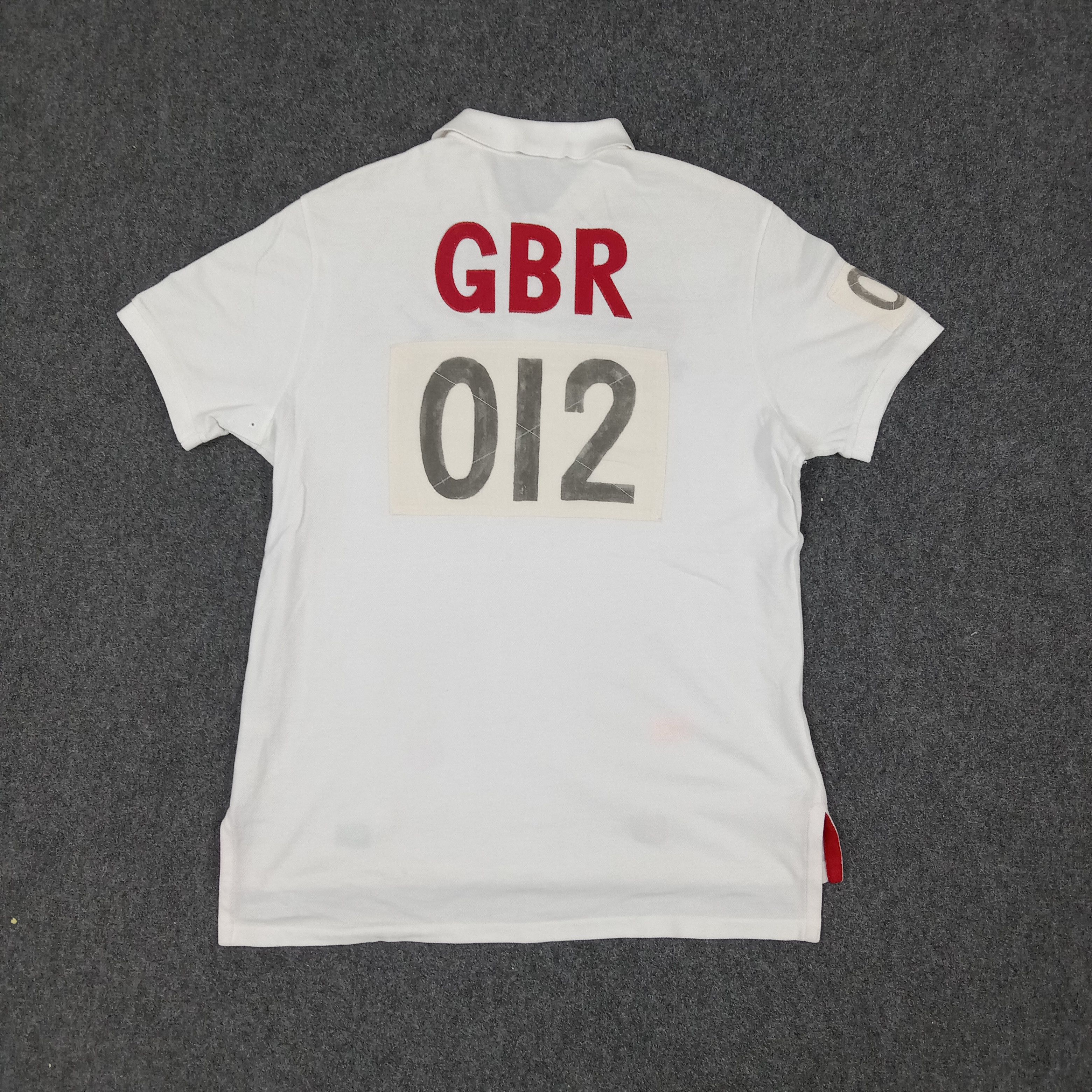 Polo Ralph Lauren × Vintage Polo by Ralph Lauren Britain Logo Polos Size US L / EU 52-54 / 3 - 6 Thumbnail