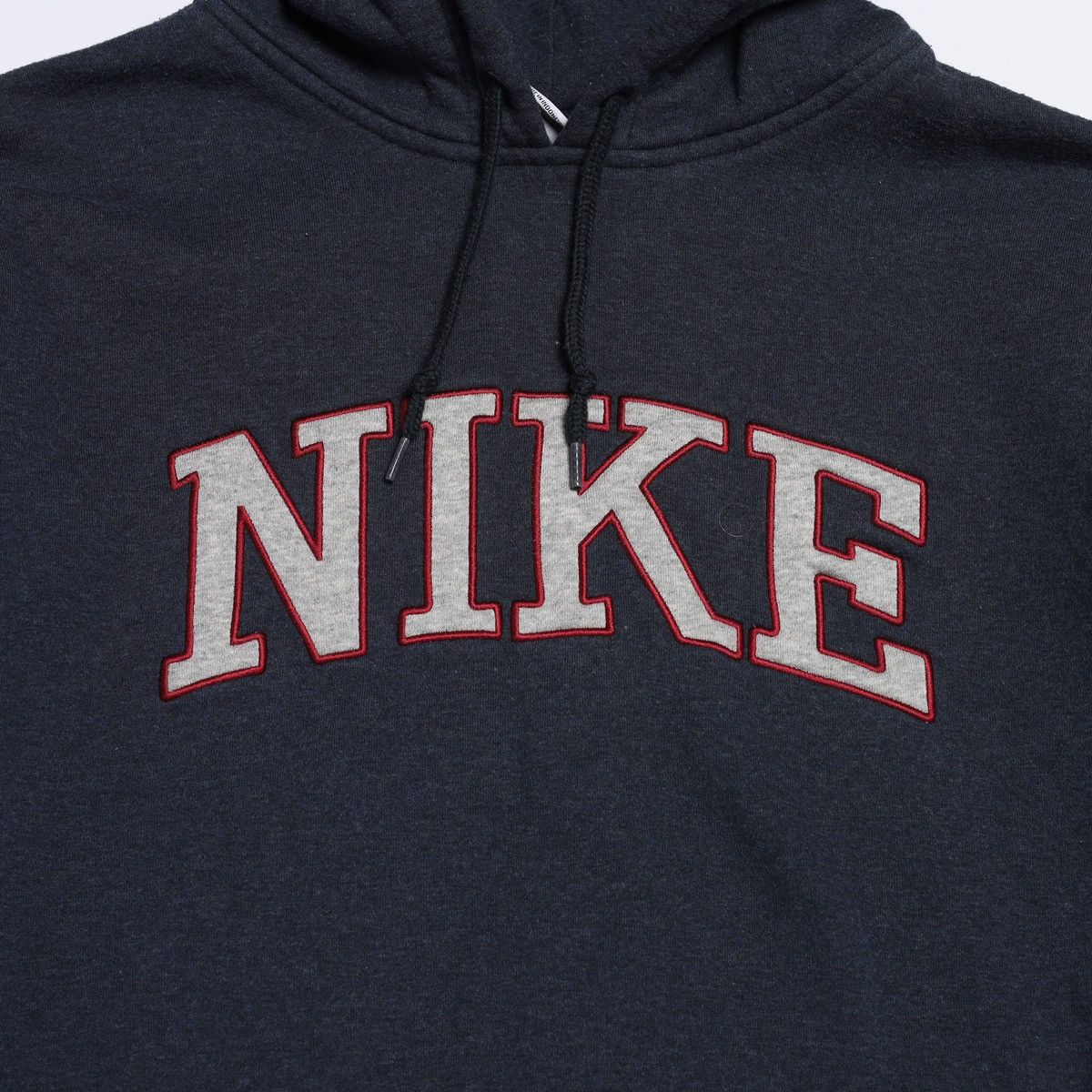 Nike Vintage Nike Center Logo Swoosh Hoodie Size US XXL / EU 58 / 5 - 5 Thumbnail