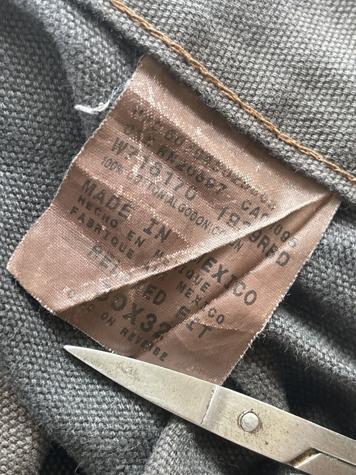 Dickies Vintage Sunfaded Dickies Carpenter Duck Worker Pants Size US 30 / EU 46 - 18 Thumbnail