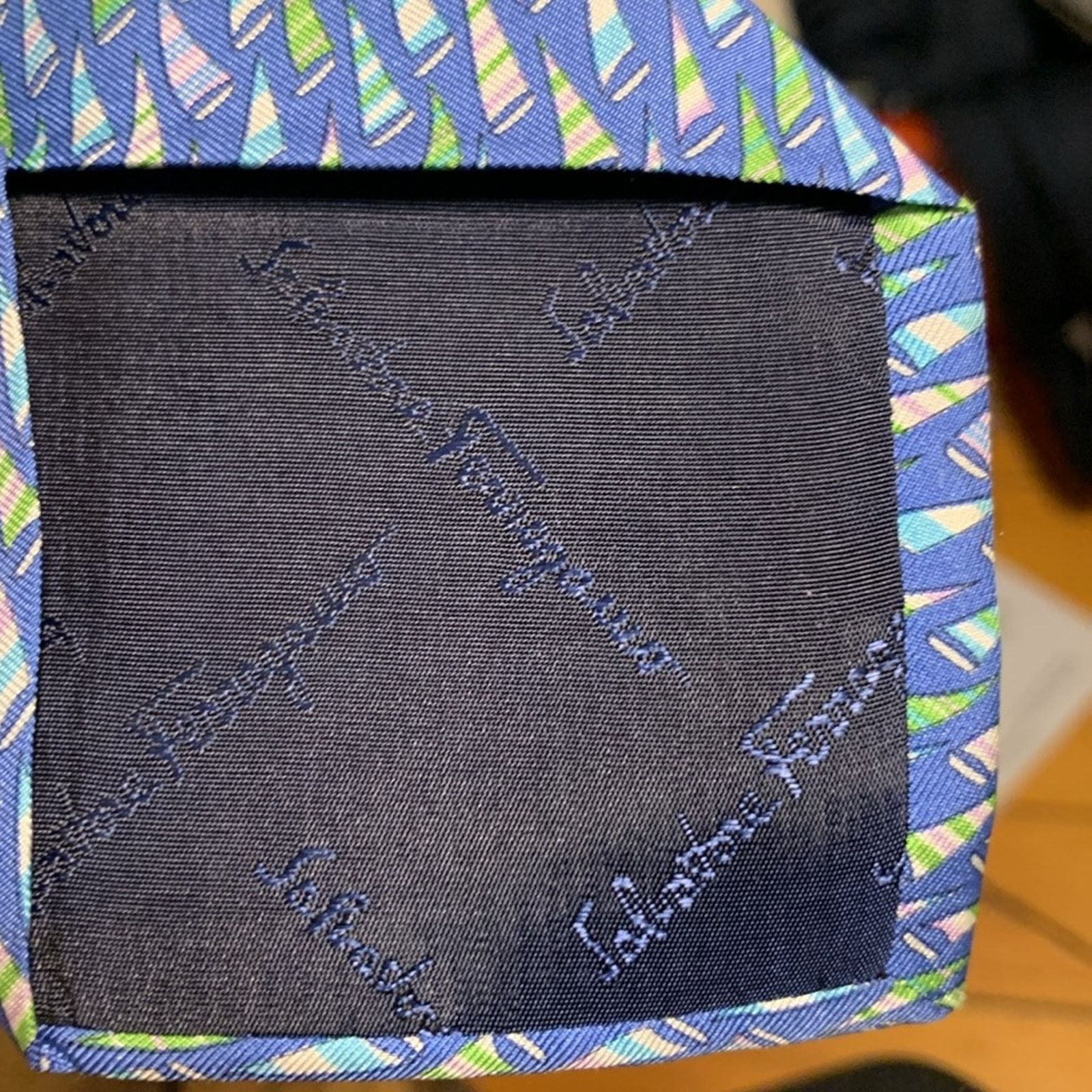 Salvatore Ferragamo Salvatore Ferragamo Italy Italian silk tie sailboats motif Size ONE SIZE - 6 Thumbnail