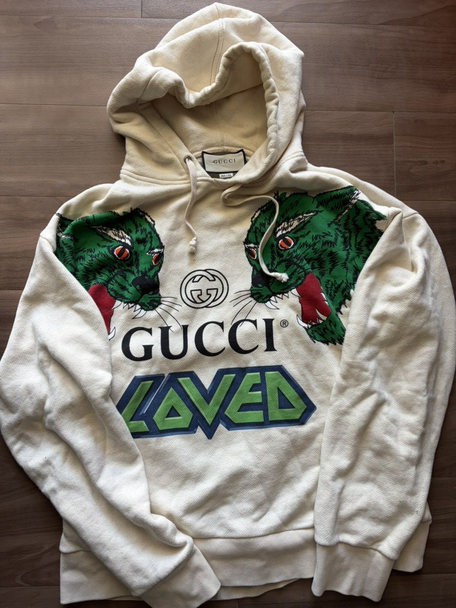 Gucci Gucci Loved Green Dragon Hoodie Size US XXL / EU 58 / 5 - 2 Thumbnail