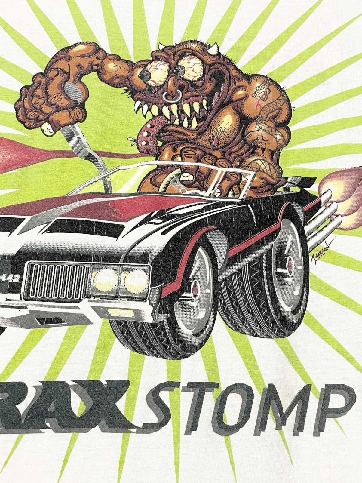 Band Tees Vintage Og 1995 Anthrax Storm 442 Sony Signature Graphic Tee Size US XL / EU 56 / 4 - 9 Thumbnail