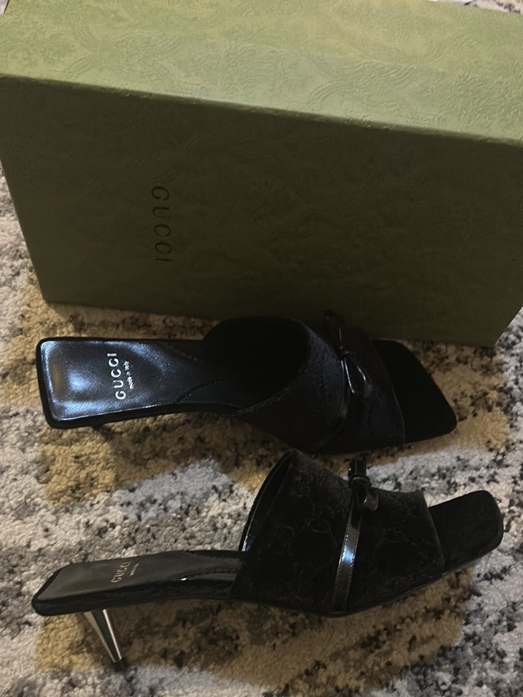 Gucci GUCCI Women's GG slide Sandal size 39 Size US 9 / IT 39 - 3 Thumbnail