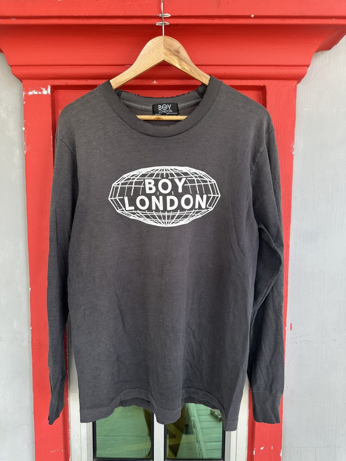 Boy London Distressed Vintage 90s Boy London LS Tee Size US M / EU 48-50 / 2 - 1 Thumbnail