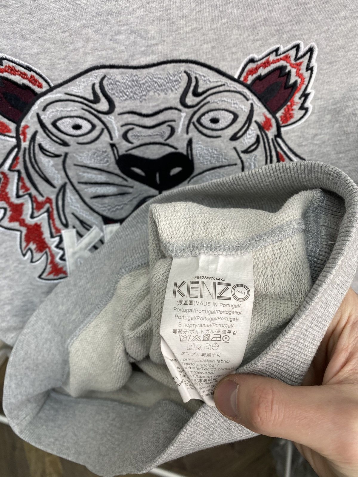 Kenzo Vintage Kenzo Embroidered Tiger Logo women’s sweatshirt Size XS / US 0-2 / IT 36-38 - 6 Thumbnail