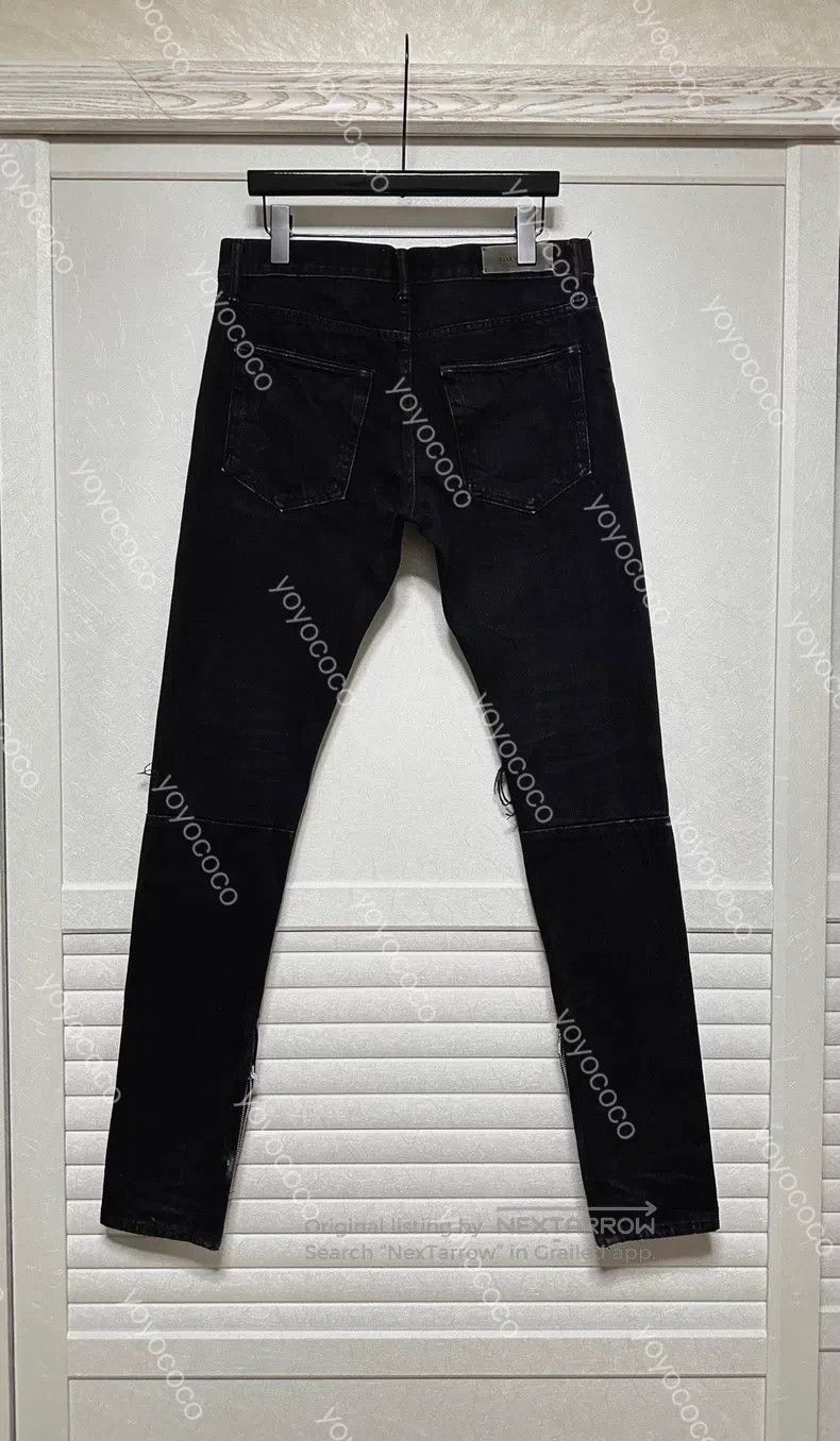 Fear of God Fear of God Season 4 Black knife cut jeans Size US 30 / EU 46 - 2 Thumbnail