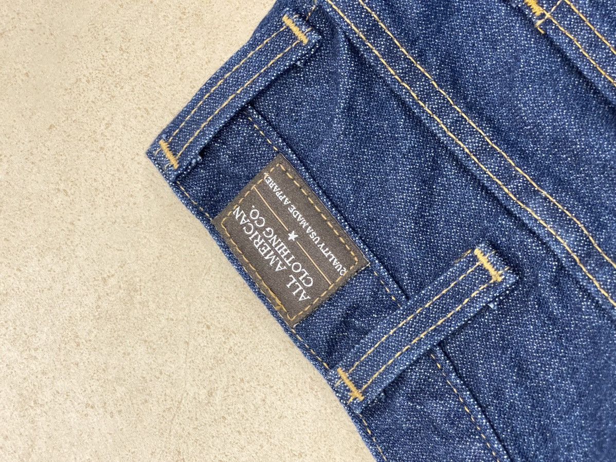 Vintage All American Clothing Co. Vintage Cowboy Rare Denim Jeans Size US 30 / EU 46 - 3 Thumbnail