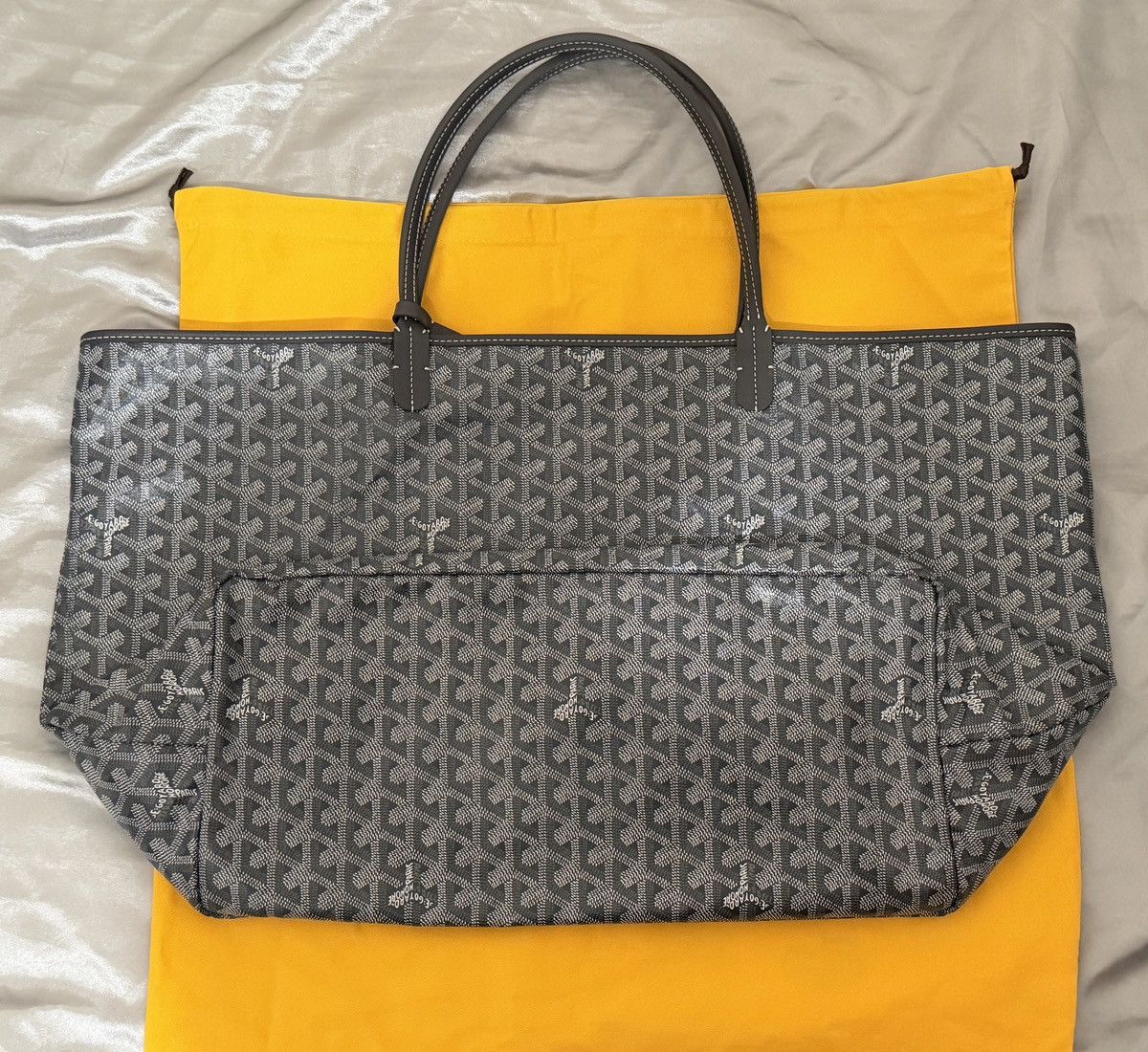 Goyard Goyard Saint Louis PM Grey Size ONE SIZE - 2 Thumbnail
