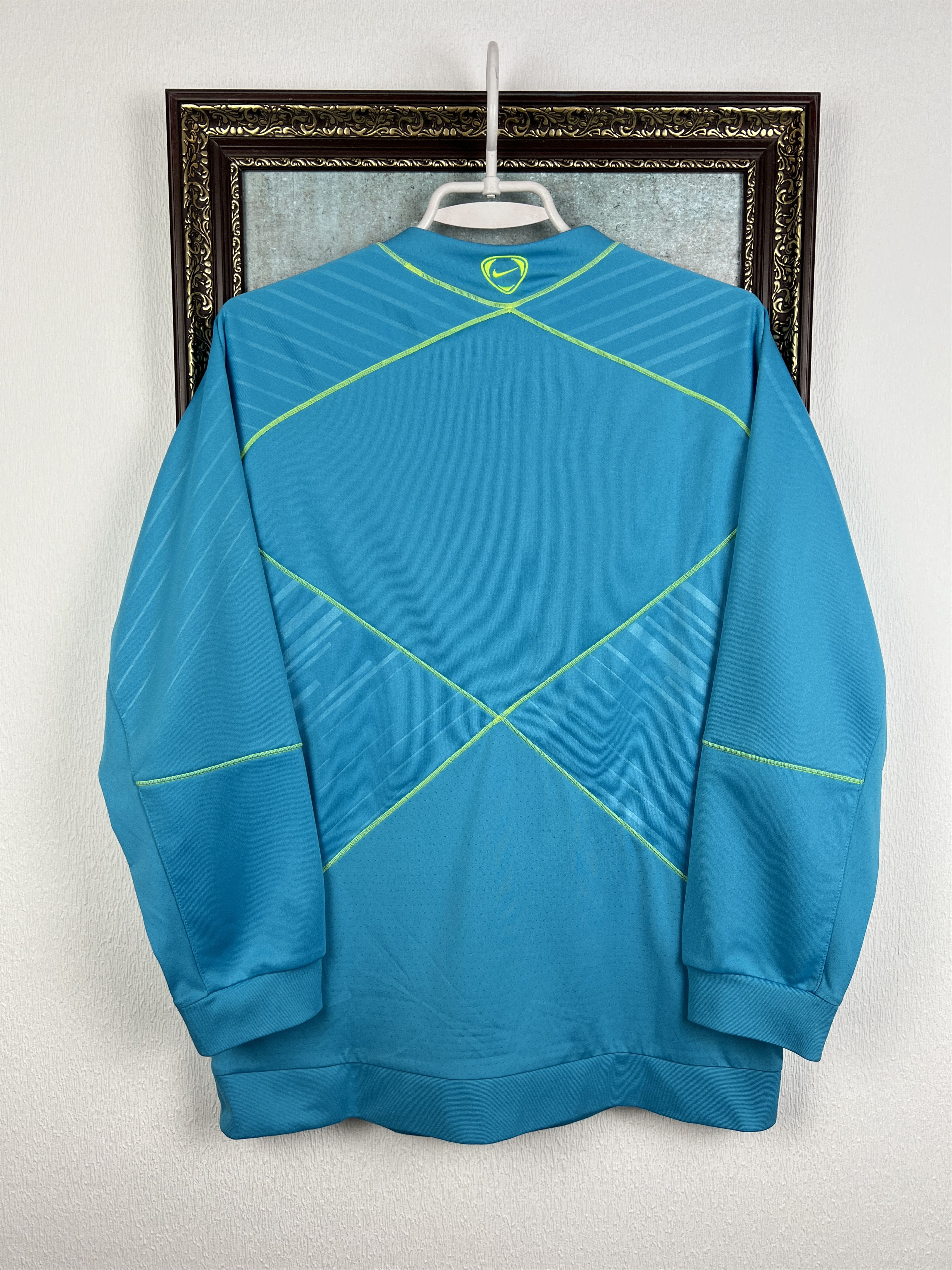 Nike FC Barcelona Football Sweatshirt Soccer Jacket Track Kids XL Size US XS / EU 42 / 0 - 9 Thumbnail