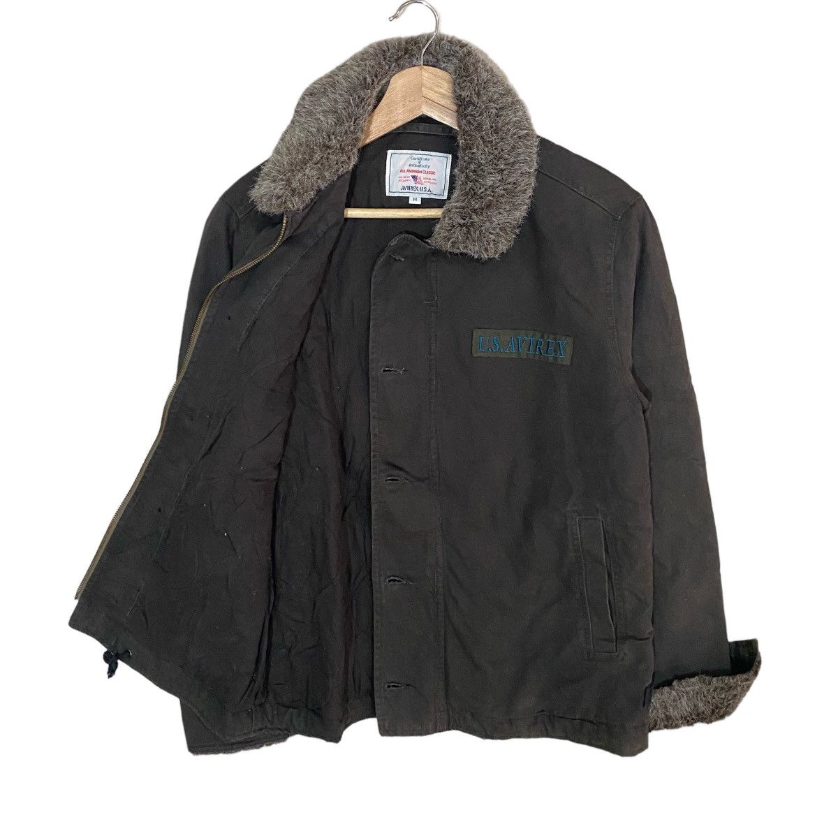 Avirex × Vintage 🔥VINTAGES U.S AVIREX USN SHERPA DECK JACKET Size US S / EU 44-46 / 1 - 4 Thumbnail