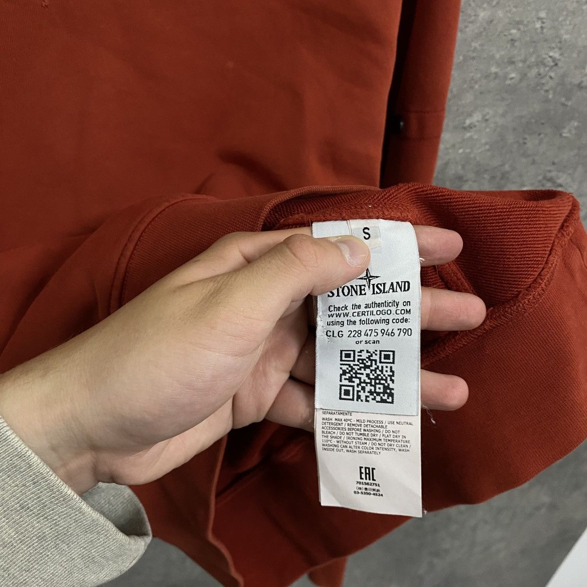 Stone Island Stone Island Sweatshirt Size US S / EU 44-46 / 1 - 12 Thumbnail