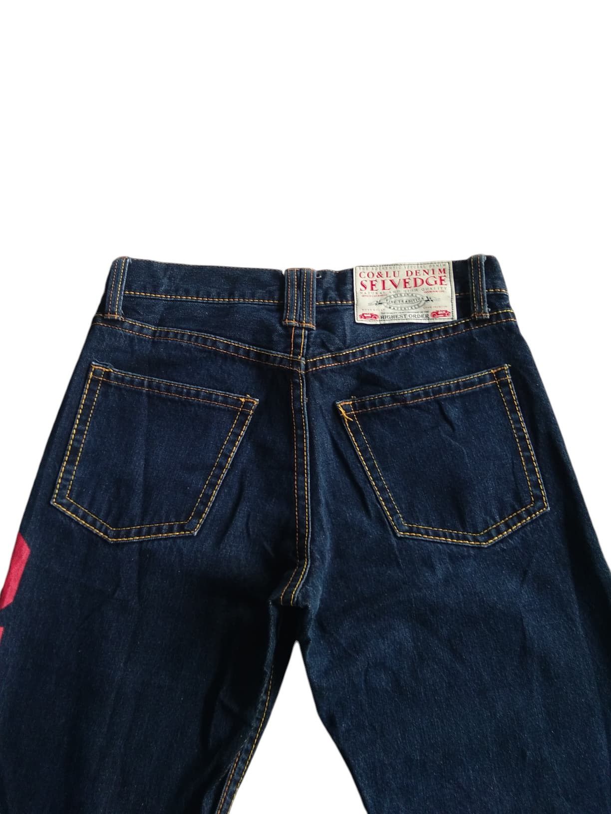 If Six Was Nine Rare🔥 Co & Lu Selvedge Jeans Denim Size US 31 - 9 Thumbnail