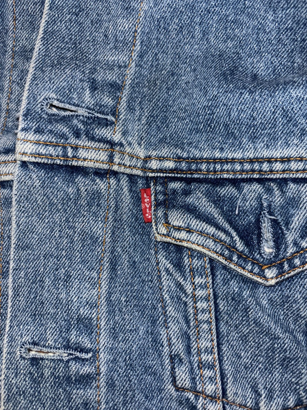 Levi's Levi's Model 70506 Denim Trucker Jacket Size M Late 80s Size US M / EU 48-50 / 2 - 2 Thumbnail