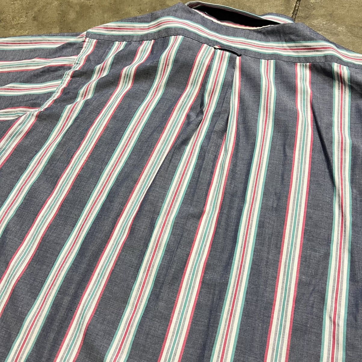 Steeplechase Vintage 90s Steeplechase Striped Button Up Shirt Skater Punk Size US XL / EU 56 / 4 - 7 Thumbnail