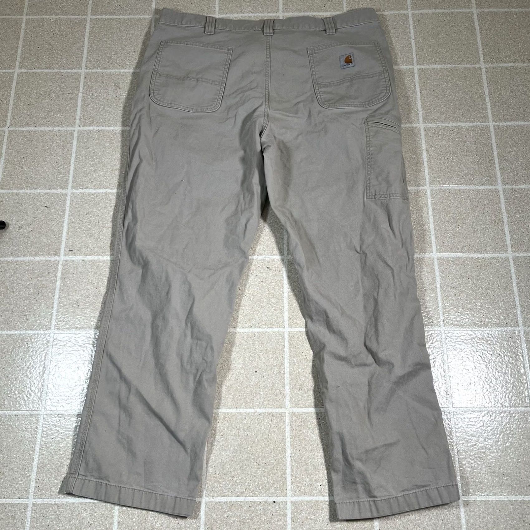 Carhartt Carhartt Carpenter Pants Workwear 40x30 Tan Relaxed Canvas Men’s 102291-232 Brown Size US 40 / EU 56 - 2 Thumbnail