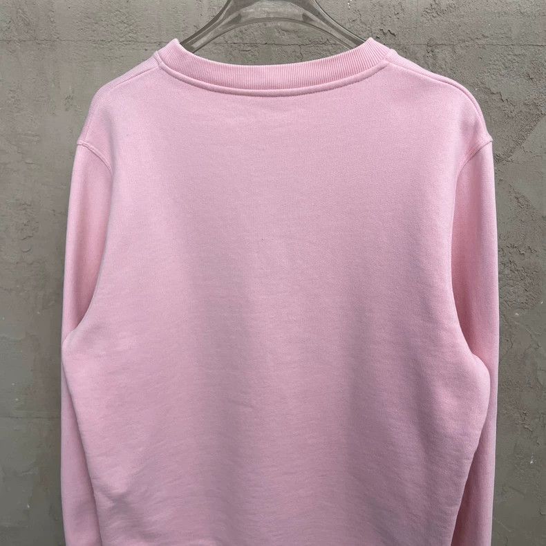 Loewe LOEWE Light pink embroidered logo classic round neck hoodi Size S / US 4 / IT 40 - 4 Thumbnail
