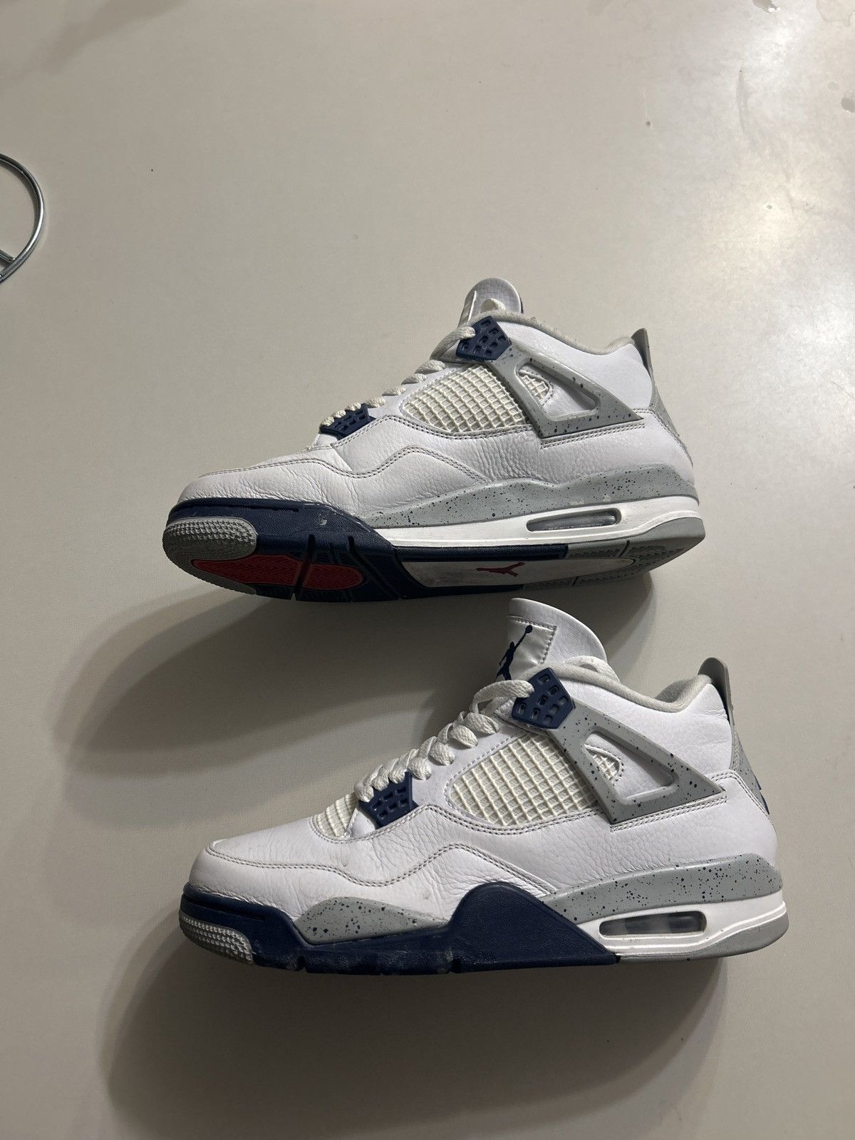 Jordan Brand Jordan 4 Midnight Navy Size US 10 / EU 43 - 3 Thumbnail