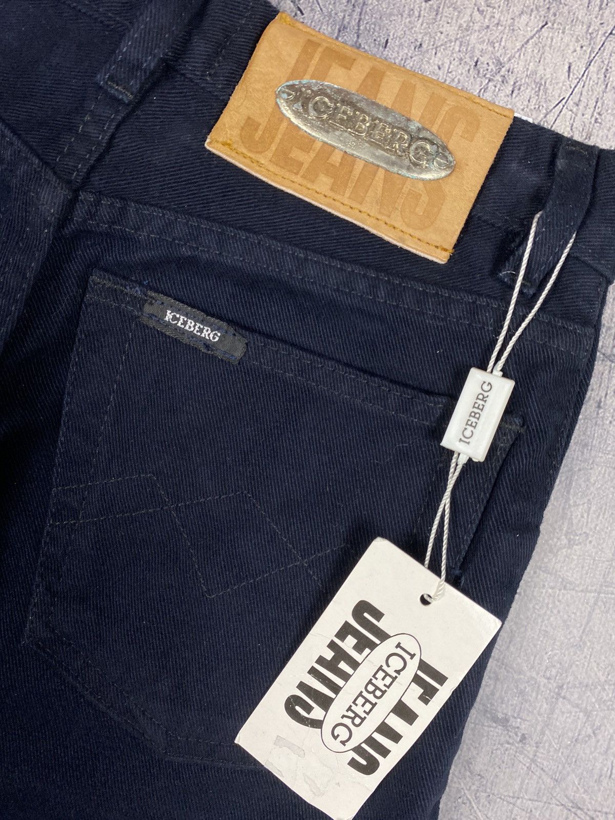 Iceberg New! Vintage Iceberg Italian Luxury Fashion Design Jeans y2k Size US 28 / EU 44 - 4 Thumbnail