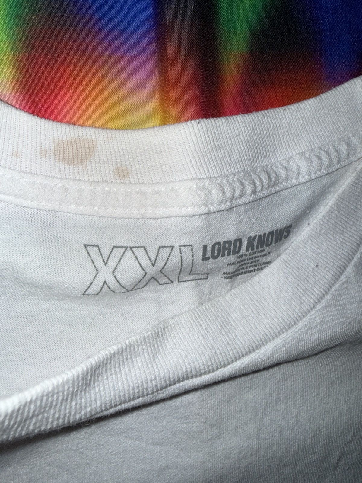 Lxrdknows Lxrd Knows Peer Pressure T-Shirt White Size US XXL / EU 58 / 5 - 4 Thumbnail