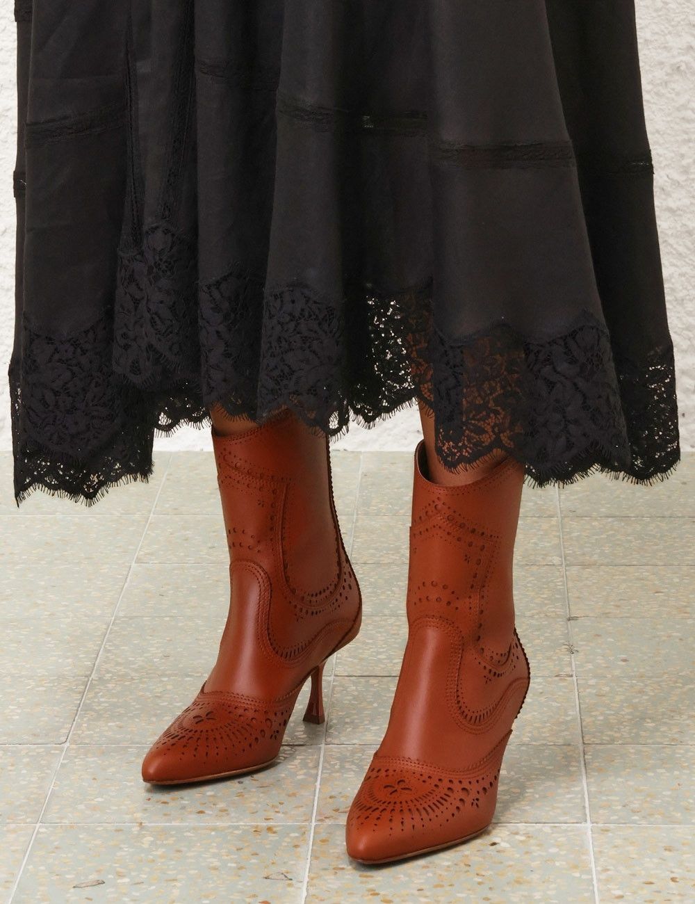 Zimmermann oc11z0925 Eliot Boots in Tan Size US 8 / IT 38 - 2 Thumbnail