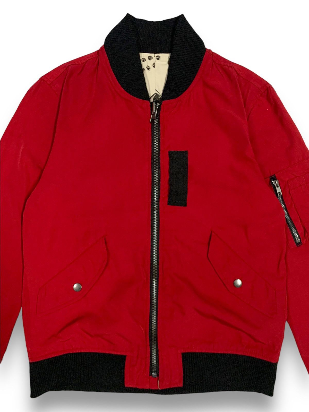 Hysteric Glamour Japanese Brand JackRose Full Print Reversible Bomber Jacket Size US M / EU 48-50 / 2 - 16 Thumbnail