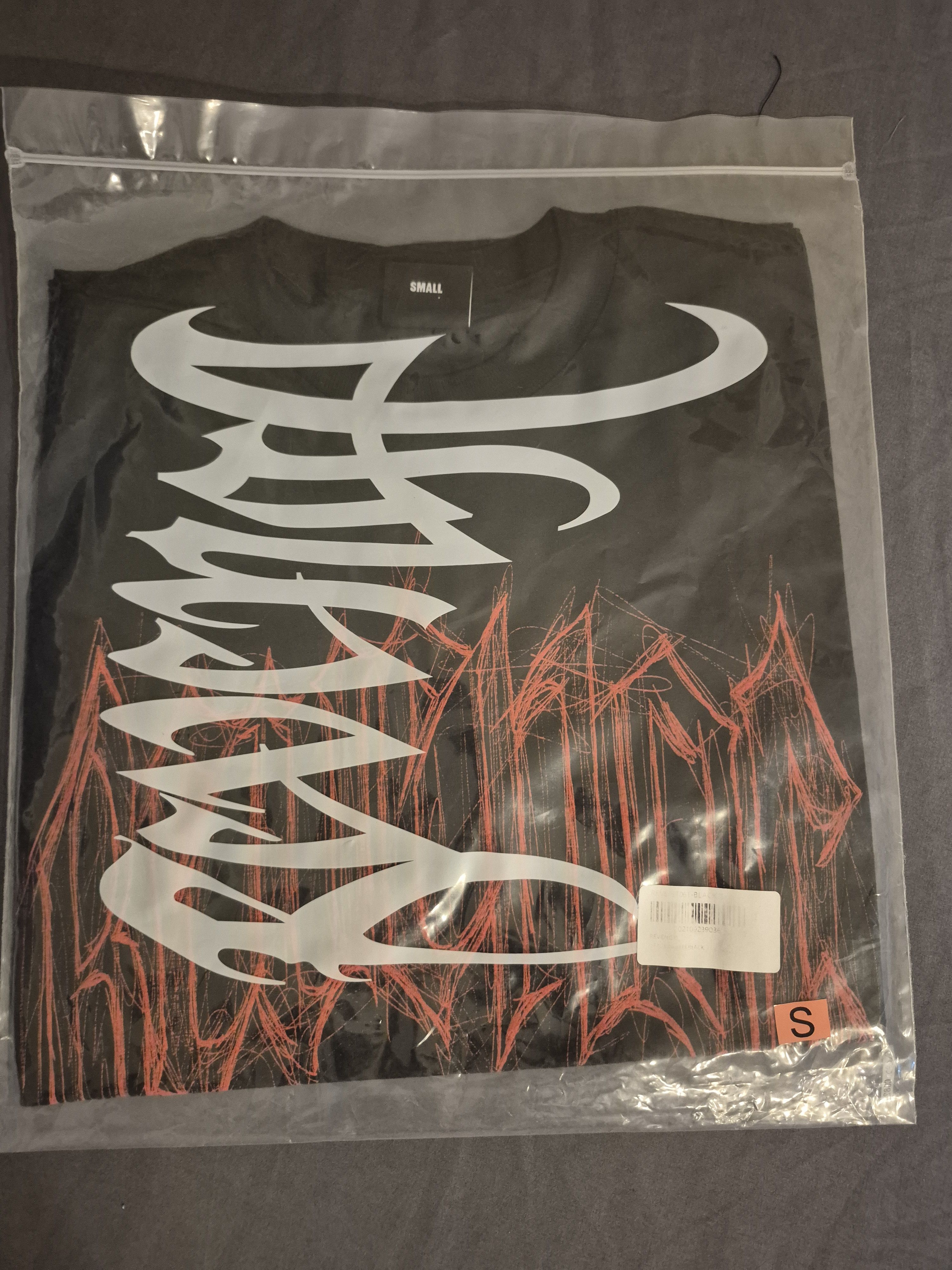 Revenge Revenge Black Tee Shirt Size Small Size US S / EU 44-46 / 1 - 7 Thumbnail