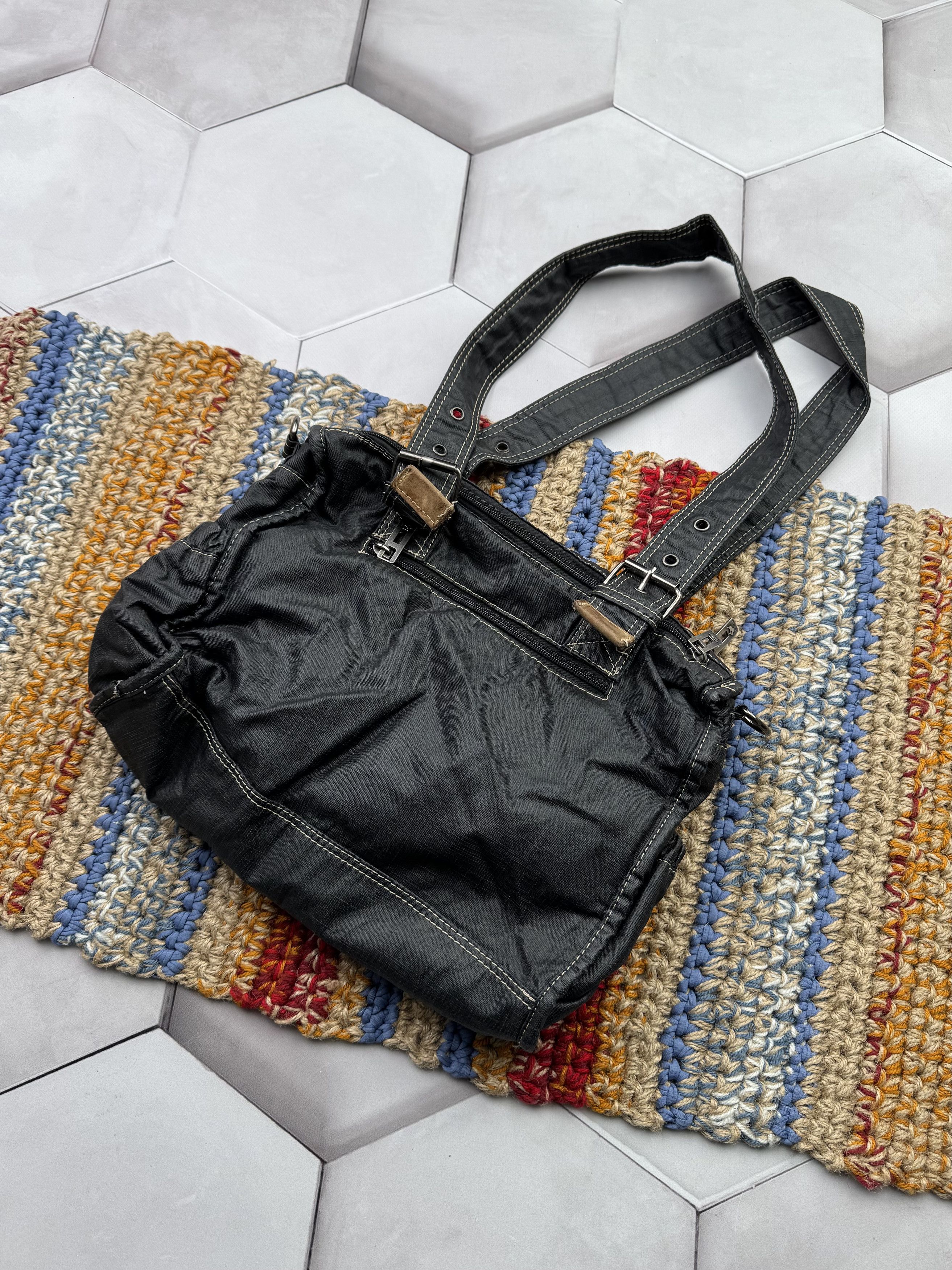 Vintage Vintage Cargo Bag With Bondage (E4) Size ONE SIZE - 4 Thumbnail