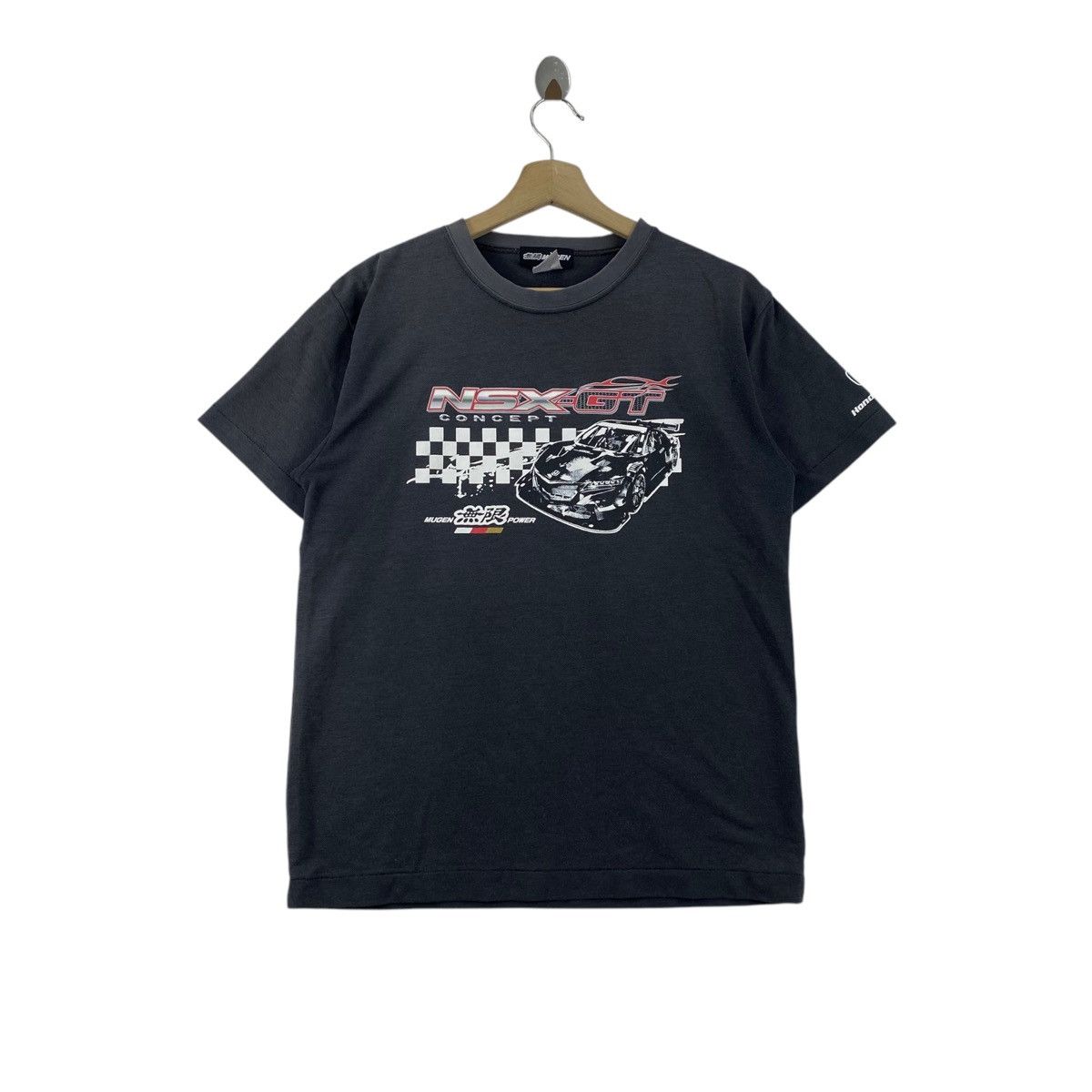 Japanese Brand MUGEN NSX-GT Concept Racing Car Japan Brand Black Short Size US M / EU 48-50 / 2 - 1 Thumbnail