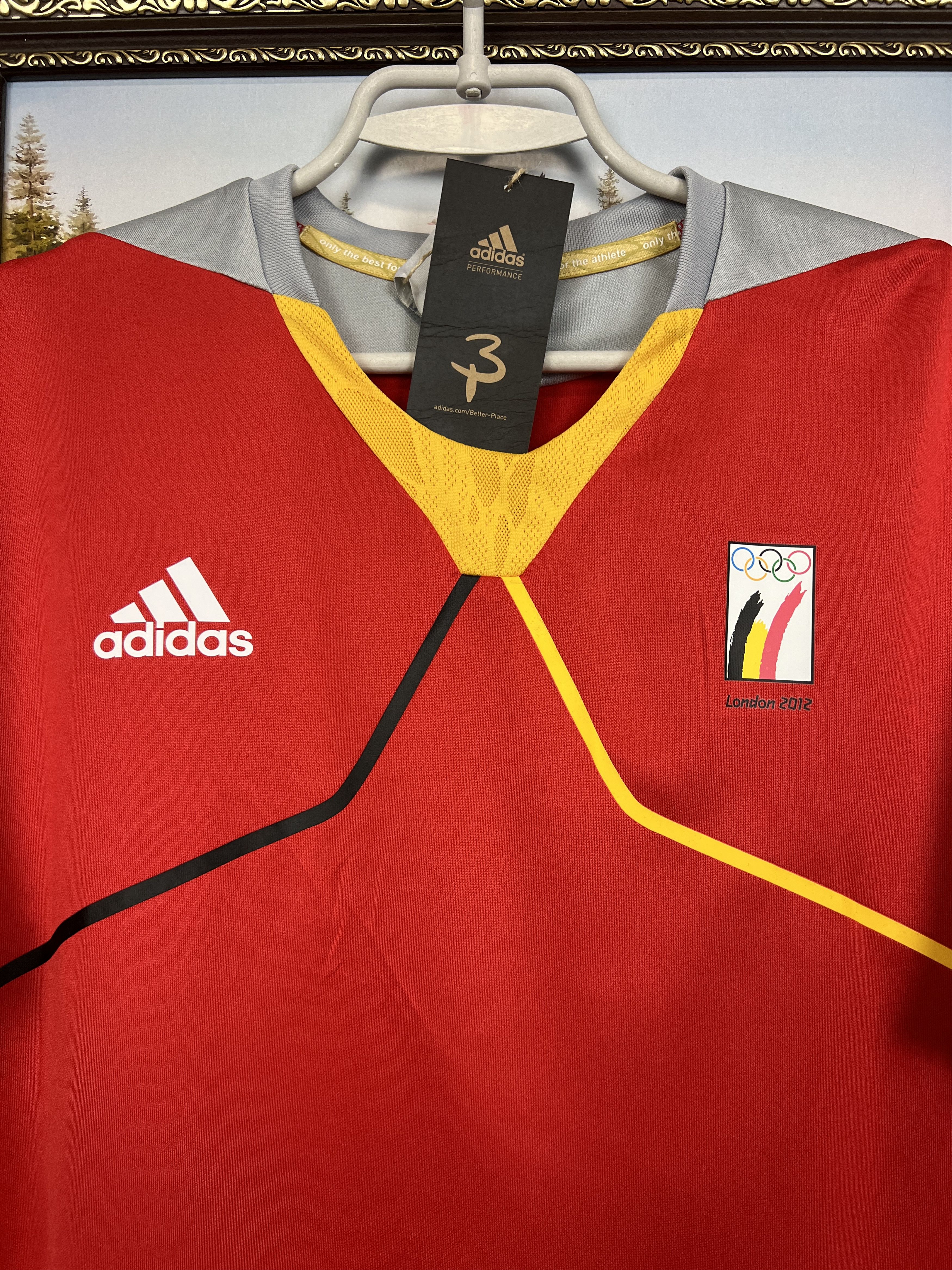 Adidas Adidas Belgium Olympics National Team Shirt Train Tee Hype Size US L / EU 52-54 / 3 - 3 Thumbnail