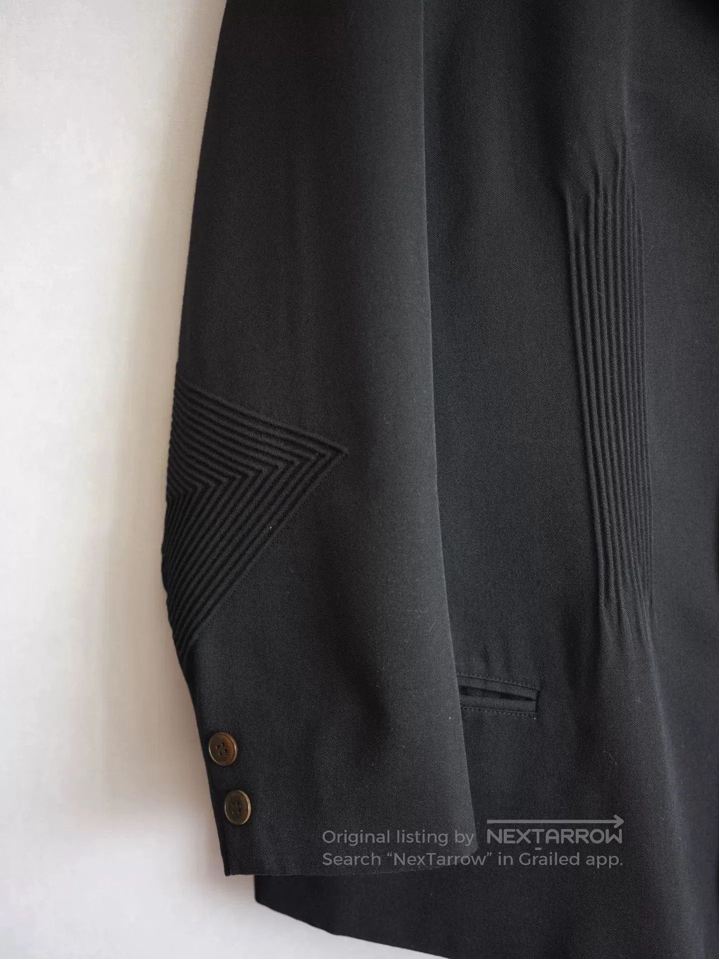 Yohji Yamamoto Yohji Yamamoto Ribbed Jacket M. Size US M / EU 48-50 / 2 - 6 Thumbnail