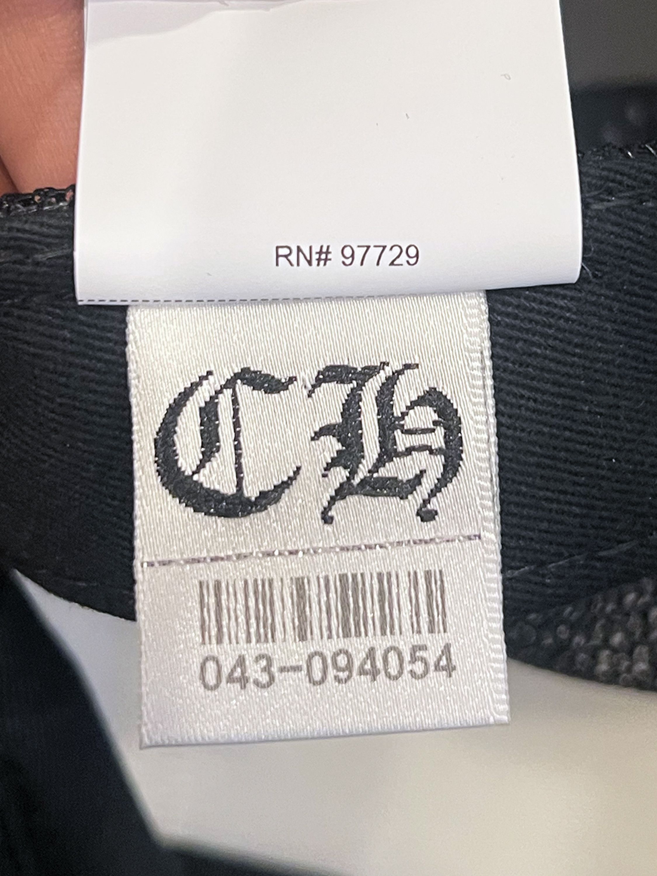 Chrome Hearts Chrome Hearts Trucker Mesh Cap with CH Patch Cross Blk/Wht Size ONE SIZE - 8 Thumbnail