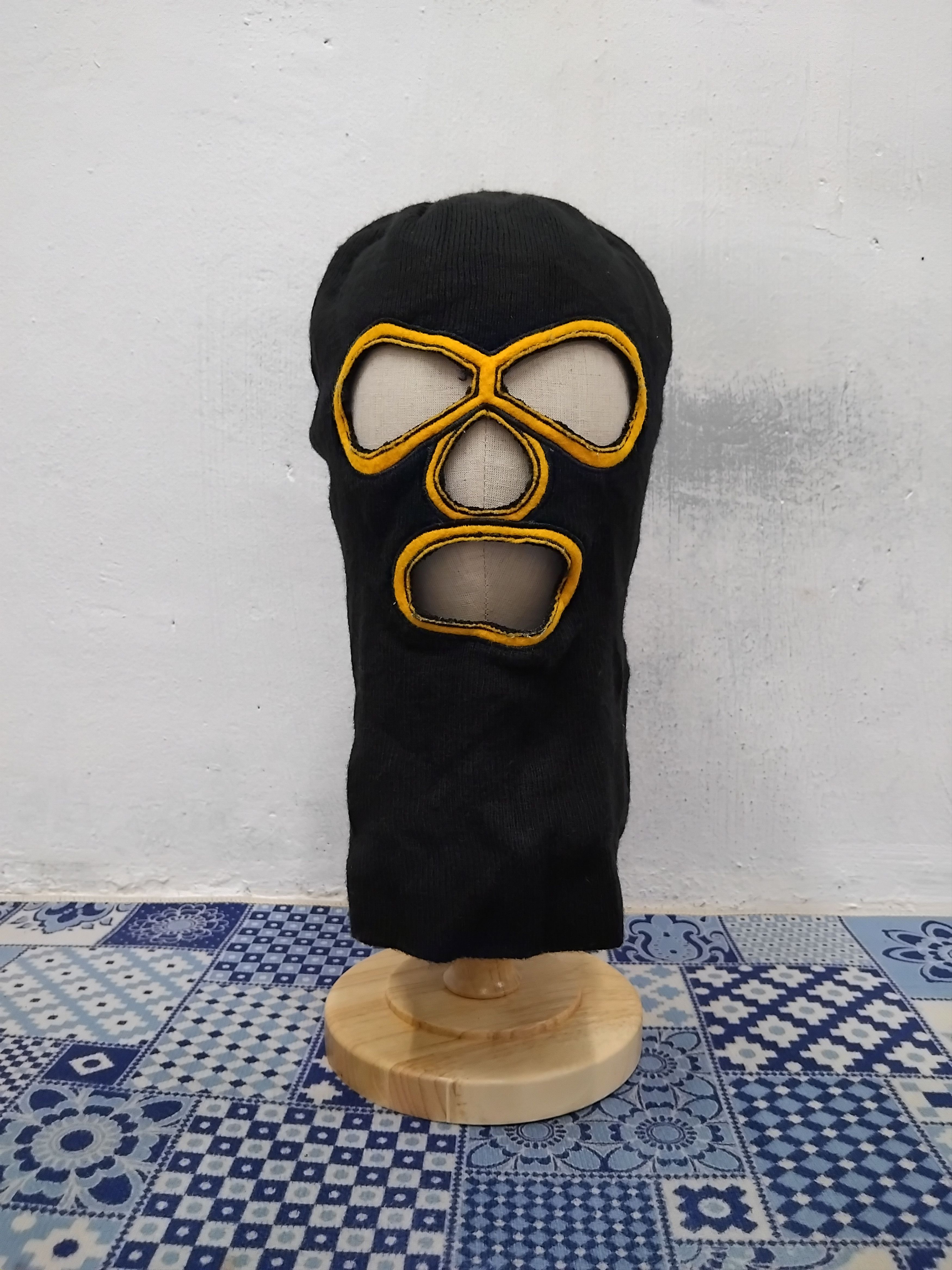 PPFM 💥Mask streetwear style black colour hat Size ONE SIZE - 1 Thumbnail