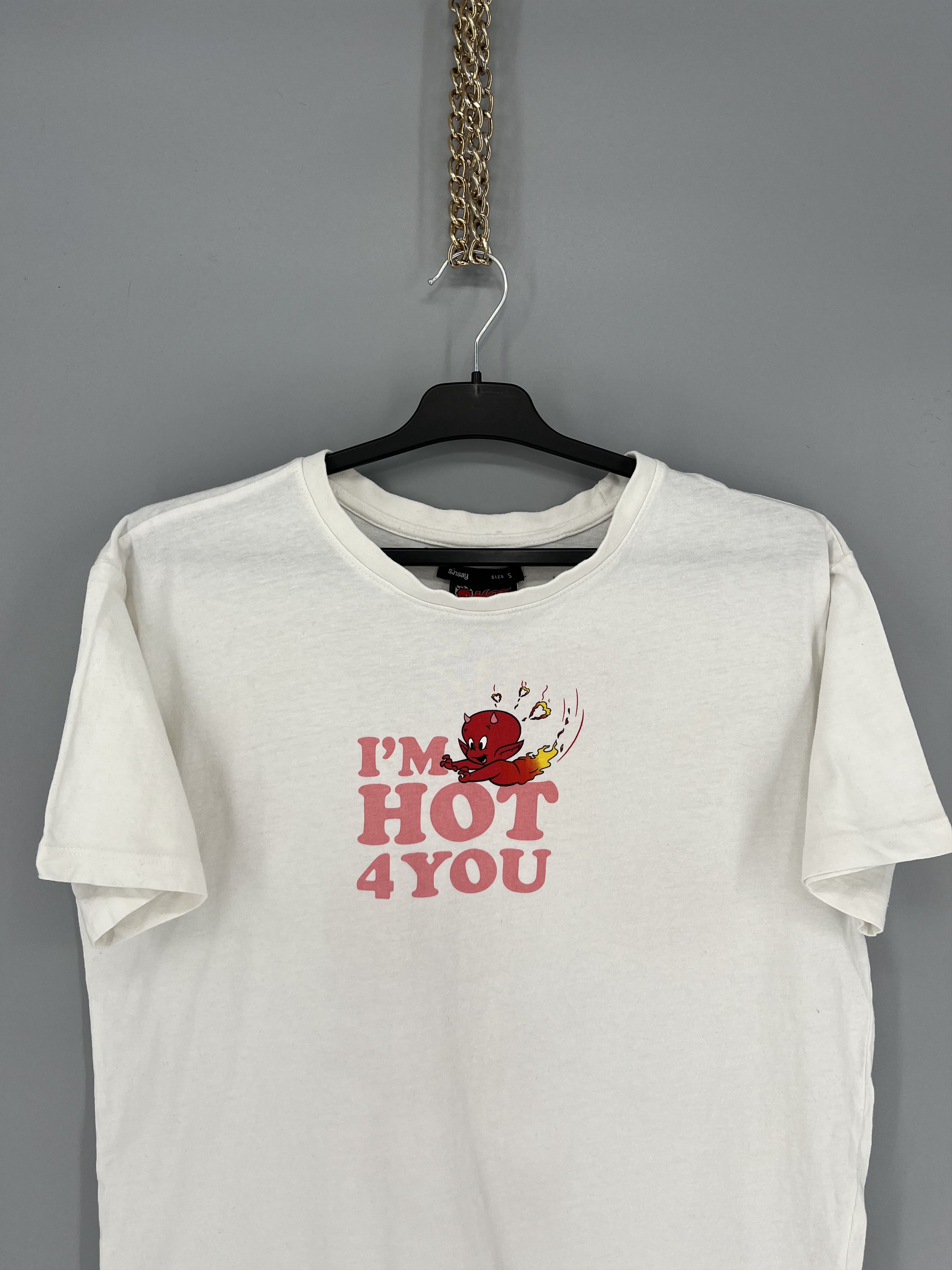 Other Vintage Hot Stuff "I'm Hot for You" Red Devil Harvey Comics Size S / US 4 / IT 40 - 6 Thumbnail