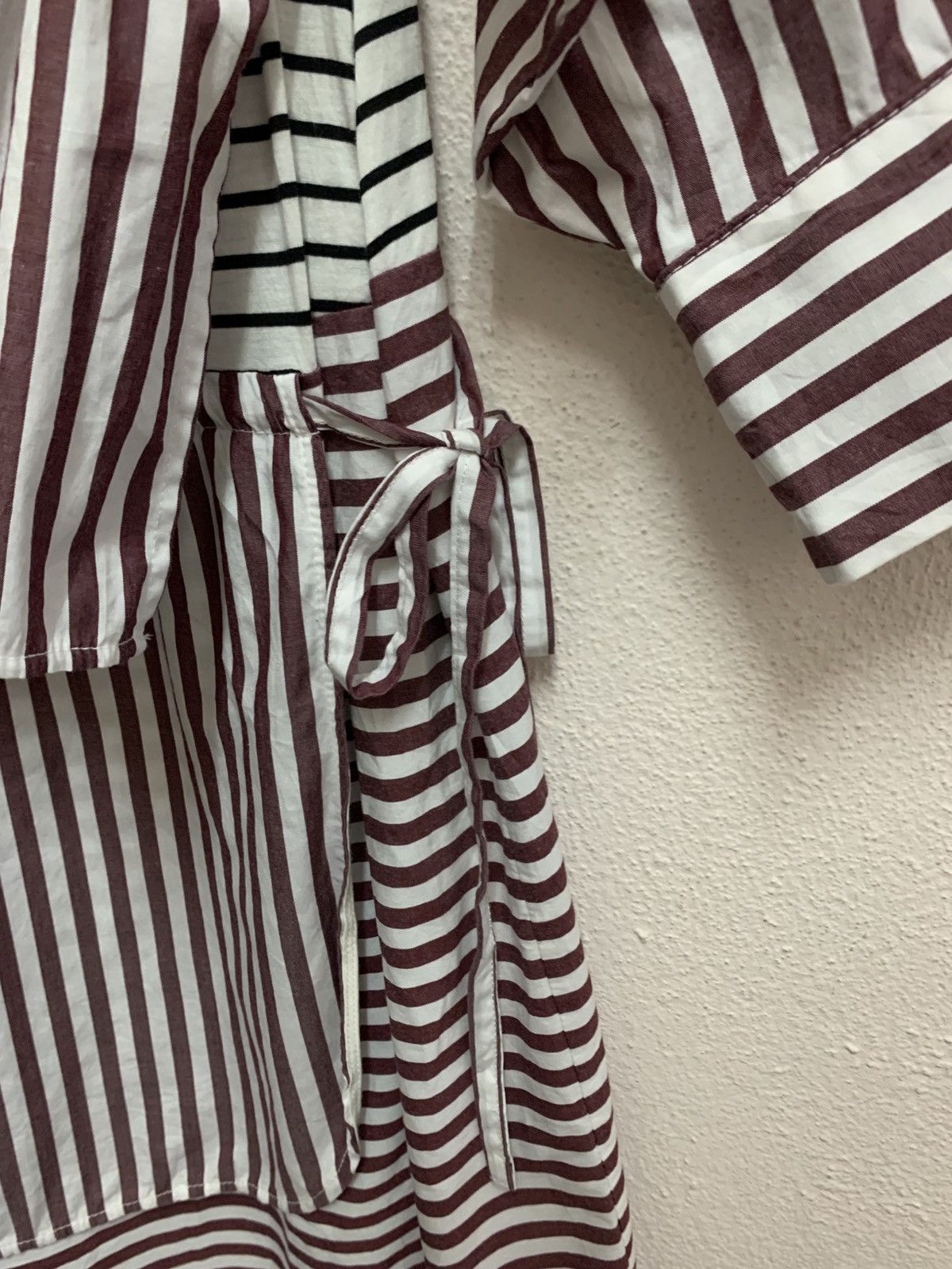 Issey Miyake TSUMORI CHISATO By Issey Miyake Sample Stripe Maxi Dress Size S / US 4 / IT 40 - 4 Thumbnail