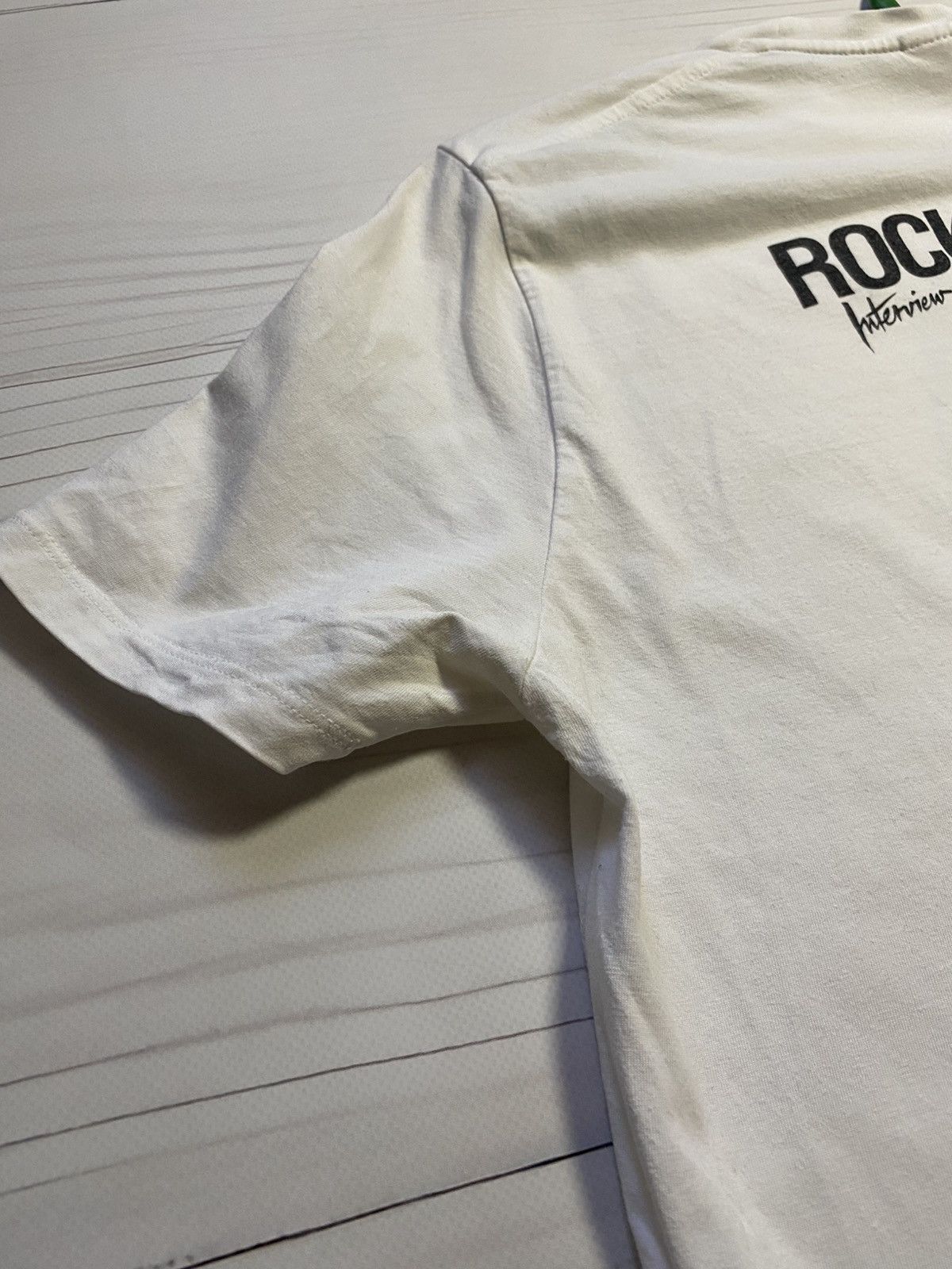 Neil Barrett Rare Neil Barrett Hybrid Rocky Elton Interview y2k t shirt Size US S / EU 44-46 / 1 - 14 Thumbnail