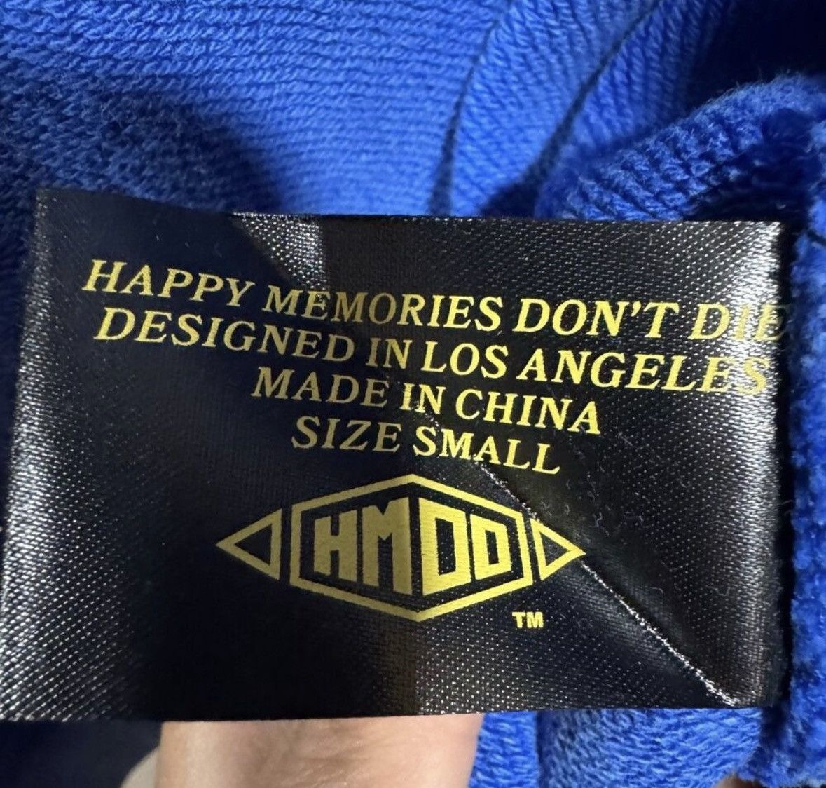 HMDD HMDD H-Star Zip Up Sweatshirt Blue NEW Size US S / EU 44-46 / 1 - 7 Thumbnail
