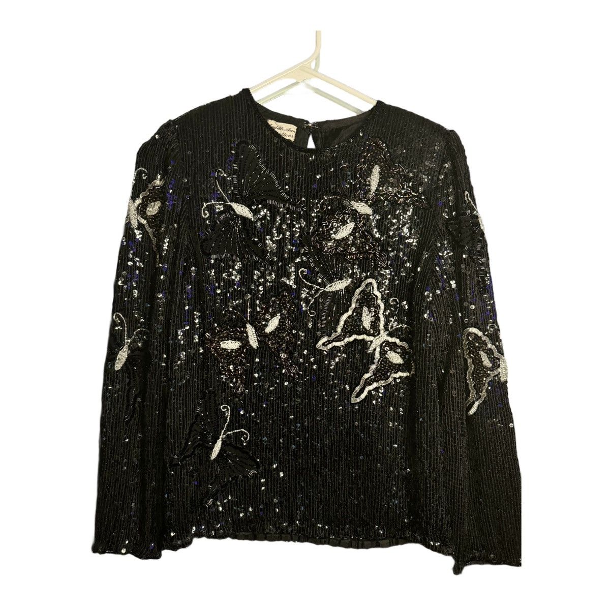 Other Vintage Judith Ann Creations 100% silk beaded sequined Size M / US 6-8 / IT 42-44 - 2 Thumbnail