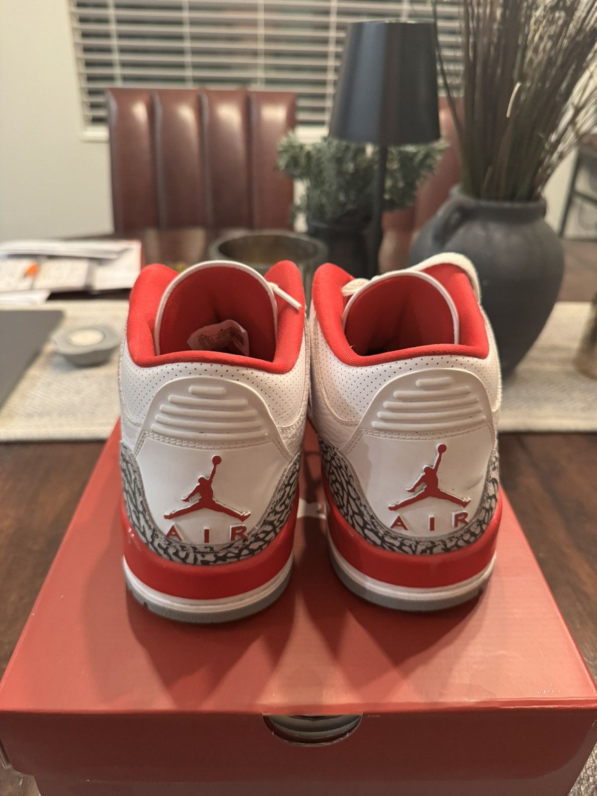 Nike Air Jordan 3 Cardinal Size US 10.5 / EU 43-44 - 3 Thumbnail