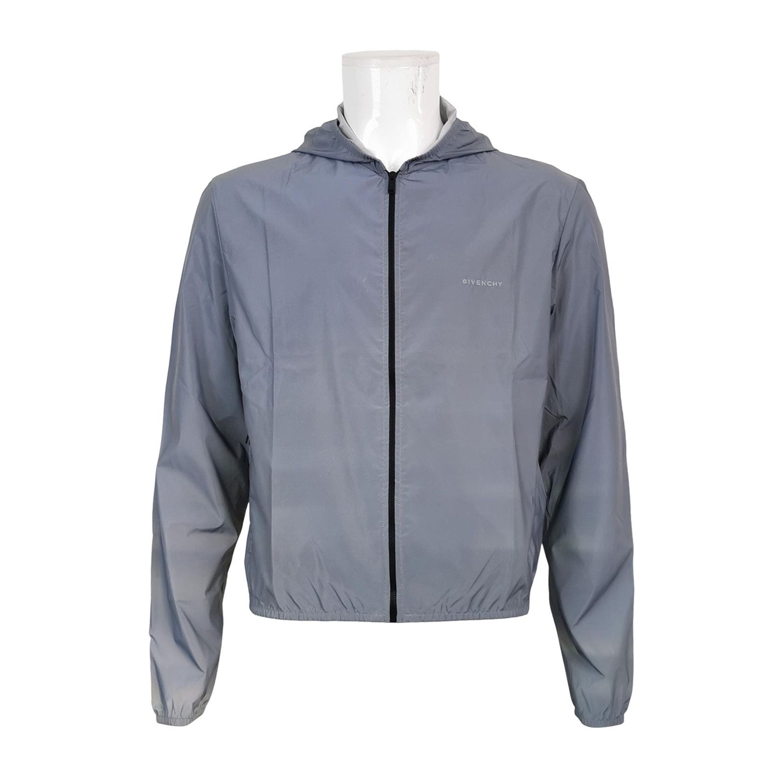 Givenchy Givenchy Logo Hooded Light Jacket Size 48 Size US M / EU 48-50 / 2 - 1 Thumbnail