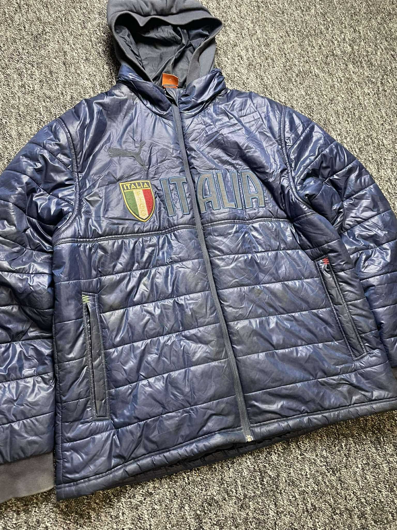 Puma × Vintage Vintage Jacket winter Puma Italia retro zip classic y2k logo Size US XL / EU 56 / 4 - 2 Thumbnail