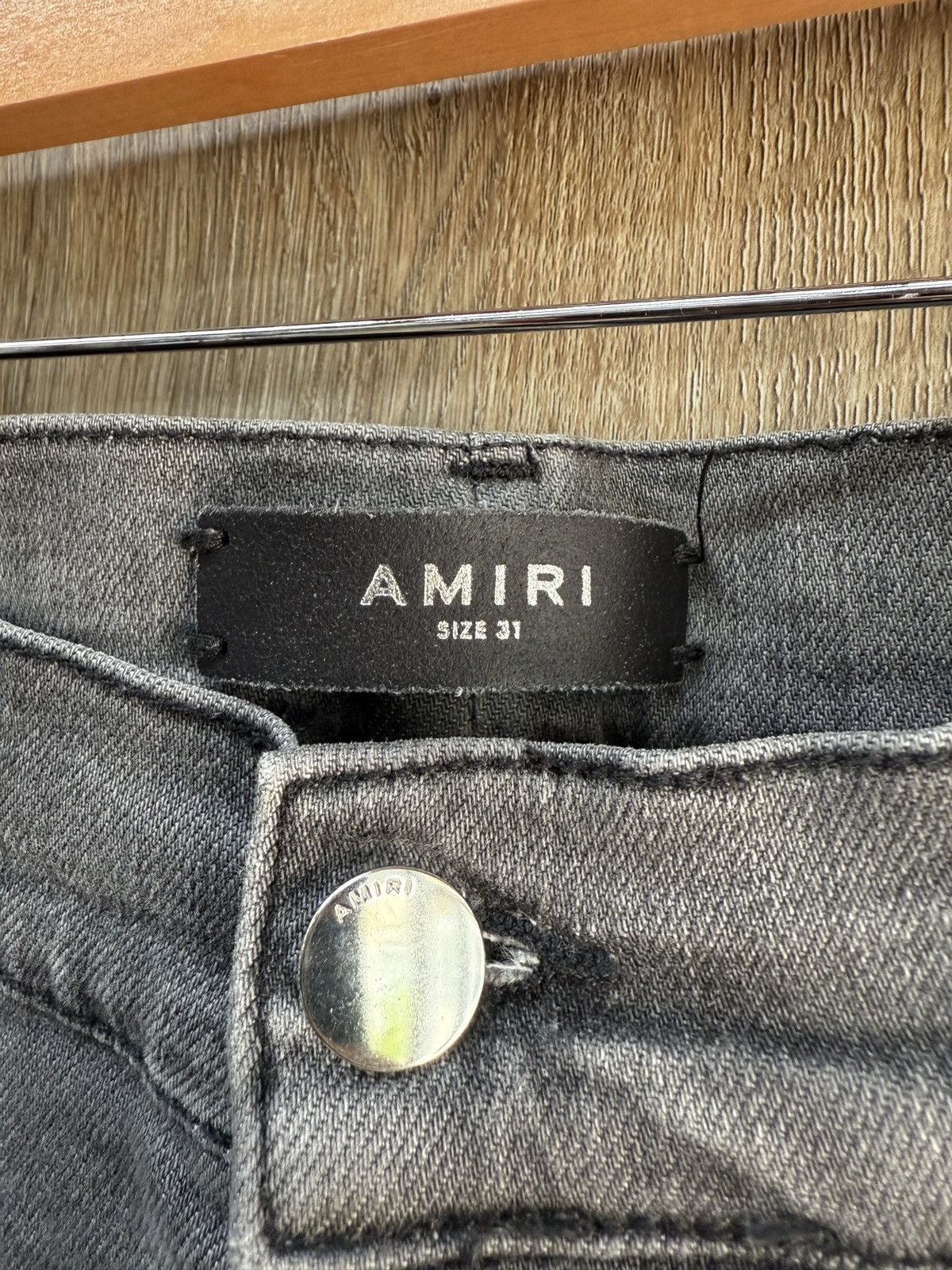Amiri Amiri Grey Thrasher Jeans Size US 31 - 4 Thumbnail