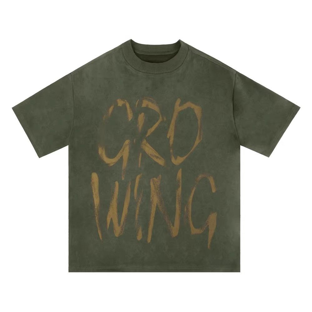 Japanese Brand × Vintage Men's high street trend round neck letter print T-shirt Size US M / EU 48-50 / 2 - 1 Thumbnail