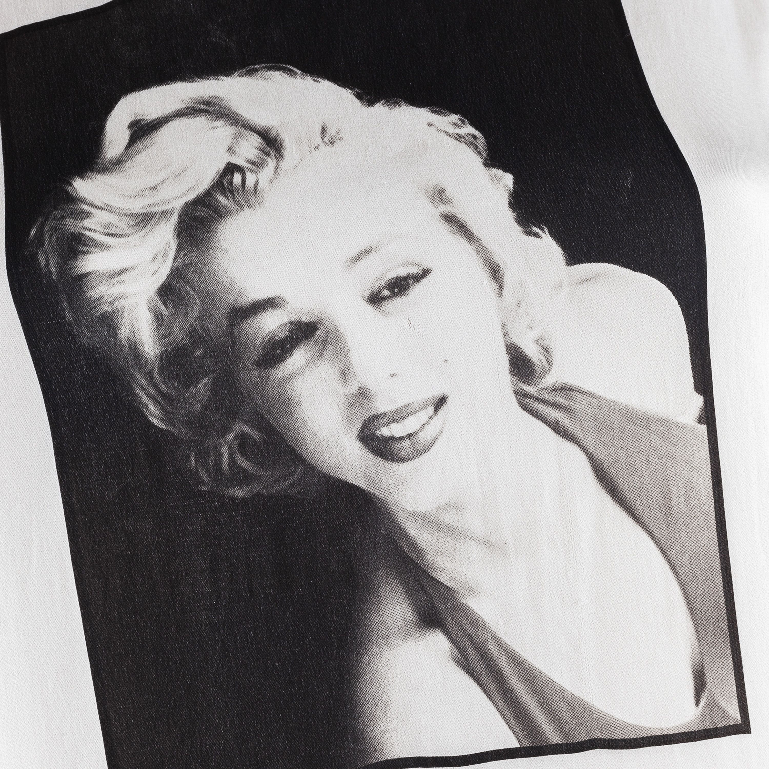 Dolce & Gabbana Dolce & Gabbana Vintage Marilyn Monroe White Top (M) Size M / US 6-8 / IT 42-44 - 2 Thumbnail