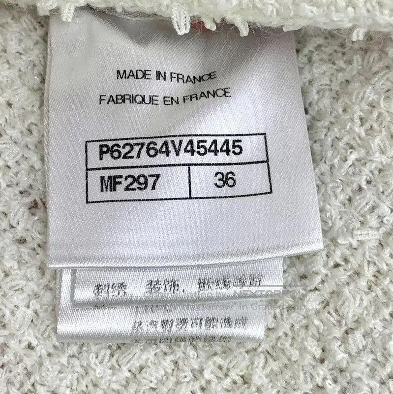 Chanel Chanel Cream Mini Skirt for Women . Size 22" - 7 Thumbnail