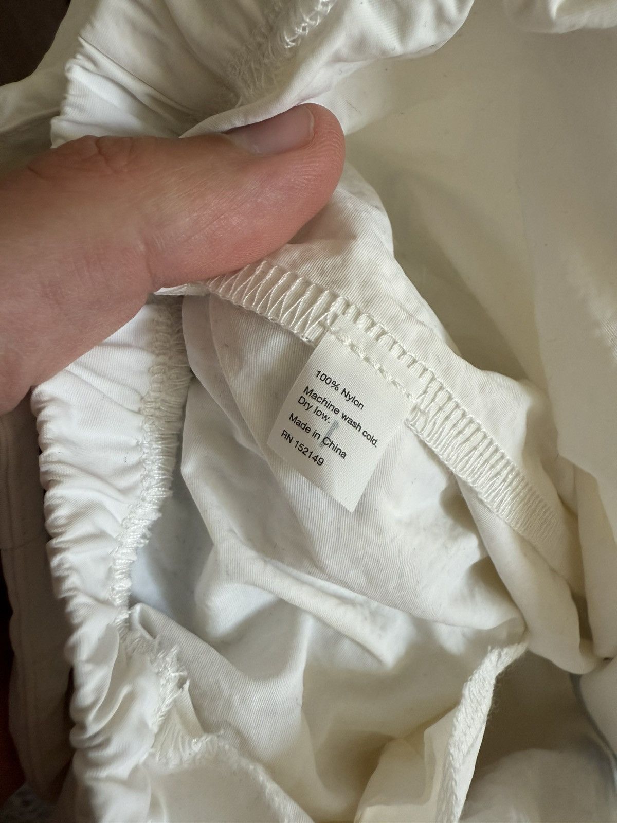 Gosha Rubchinskiy Yeezy WB-01 Windbreaker Jacket White YZY Gosha Rubchinskiy Size US L / EU 52-54 / 3 - 6 Thumbnail
