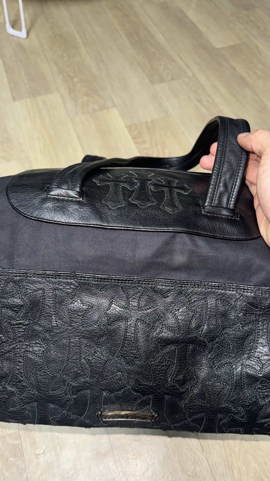 Chrome Hearts Chrome Hearts Large Flooded Duffle Bag Size ONE SIZE - 13 Thumbnail