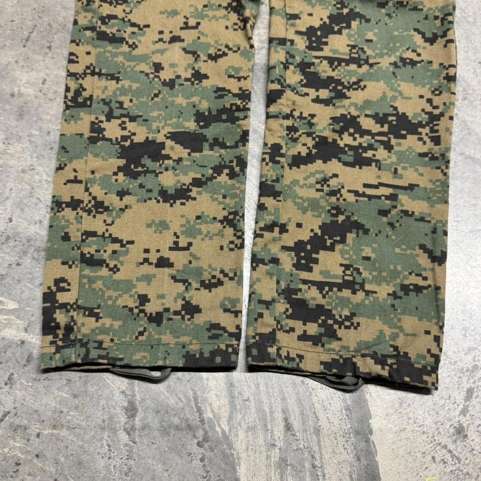 Rothco Vintage Y2K Rothco Baggy Wide Leg Camo Cargo Pants Size 28" / US 6 / IT 42 - 3 Thumbnail