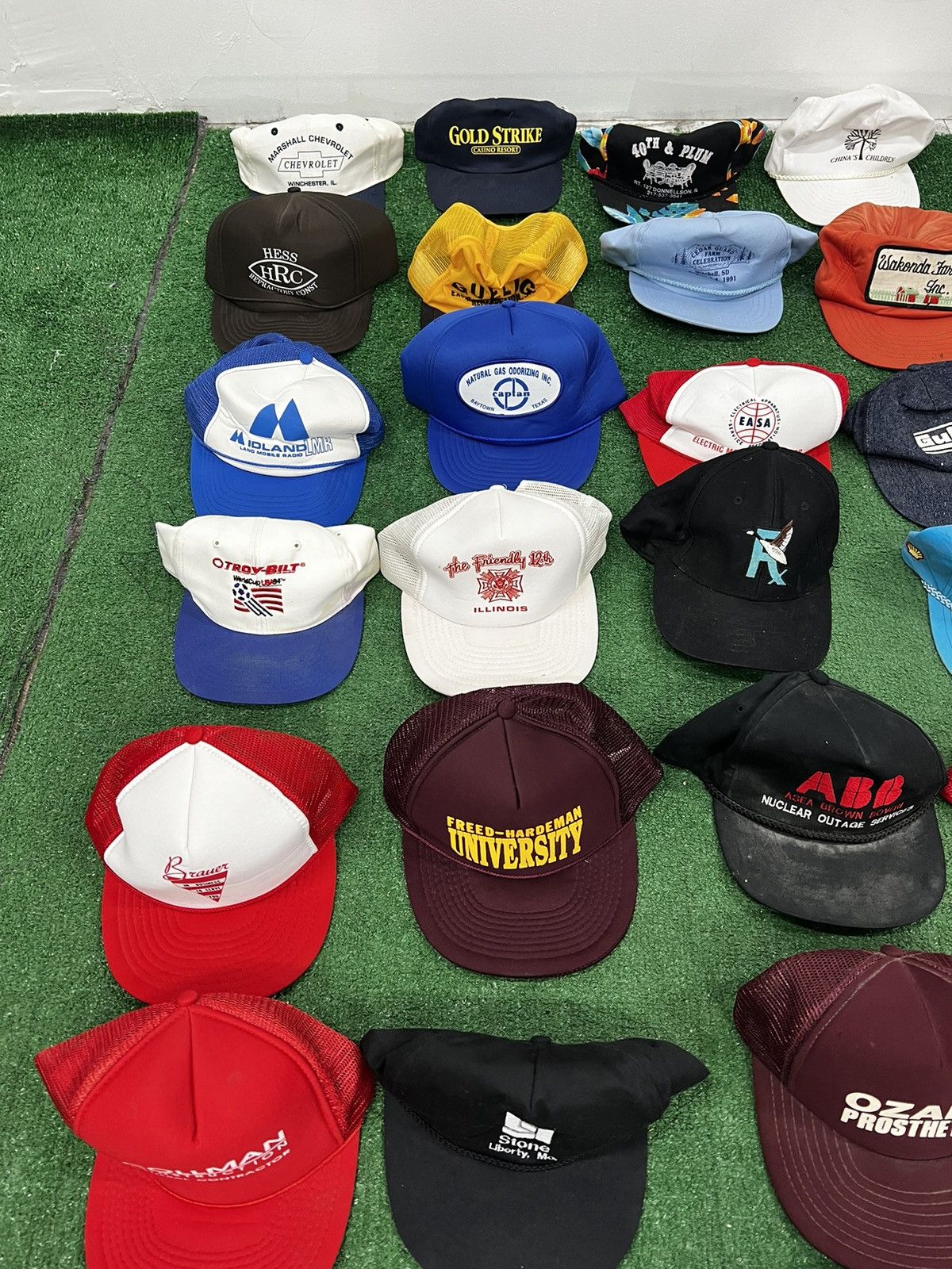 Other 45 Vintage Trucker / Snapback Hats Size ONE SIZE - 3 Thumbnail
